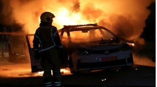 Машин шатсан гурван дуудлага иржээ